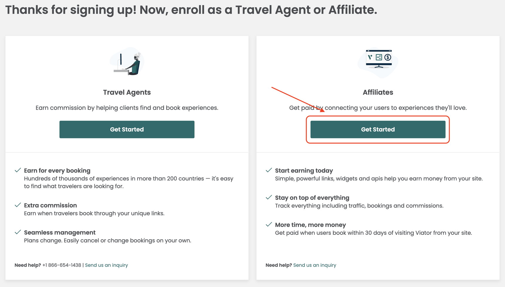 Adding a Viator tile to your HomePage